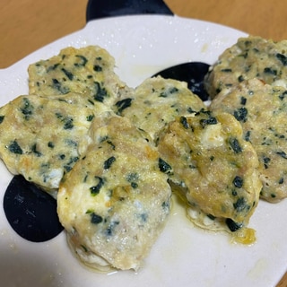 幼児食　鶏肉とほうれん草の豆腐ハンバーグ